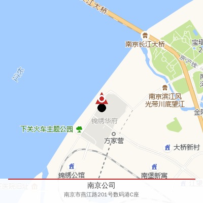 南京公司位置地图