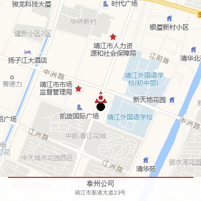 泰州公司位置地图