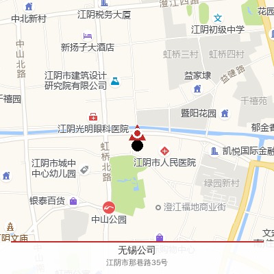 无锡公司位置地图